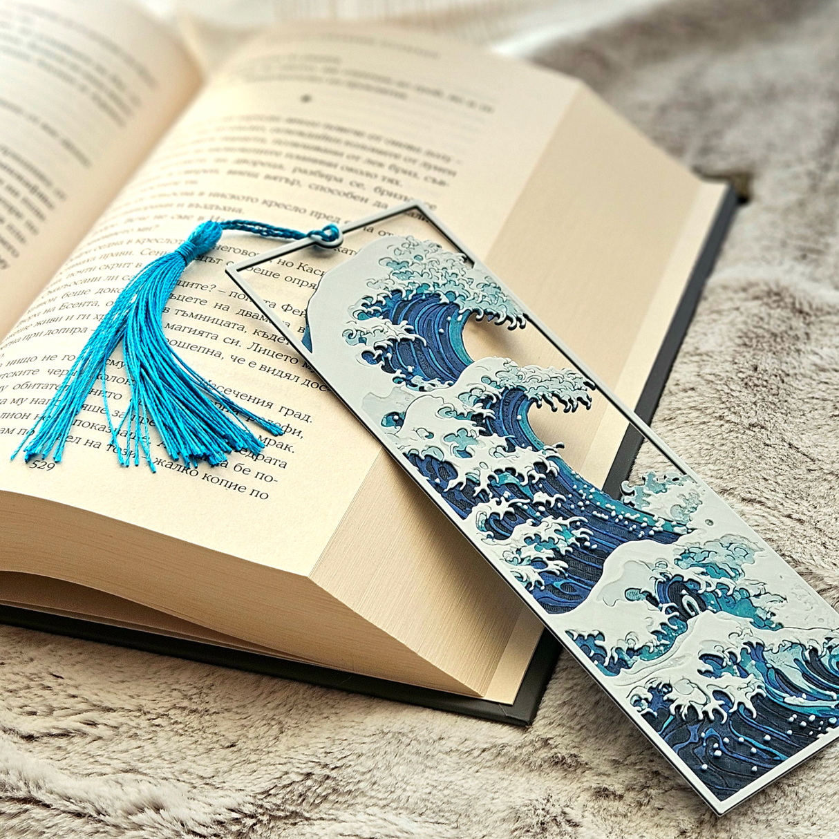 Filamora Studios Great Wave Bookmark