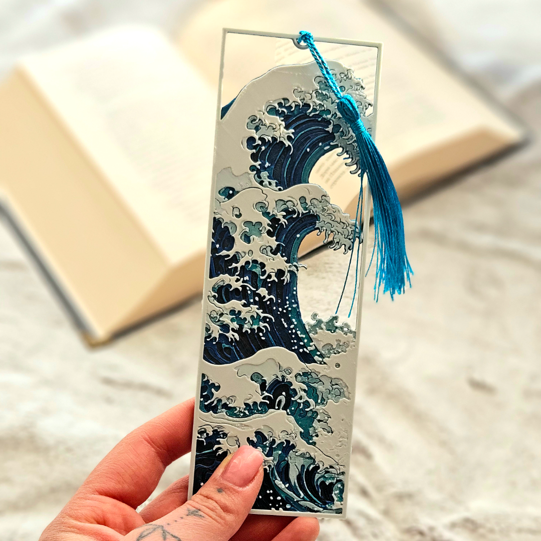 Filamora Studios Great Wave Bookmark