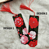 Filamora Studios Camellia Whispers 3D Floral Bookmark
