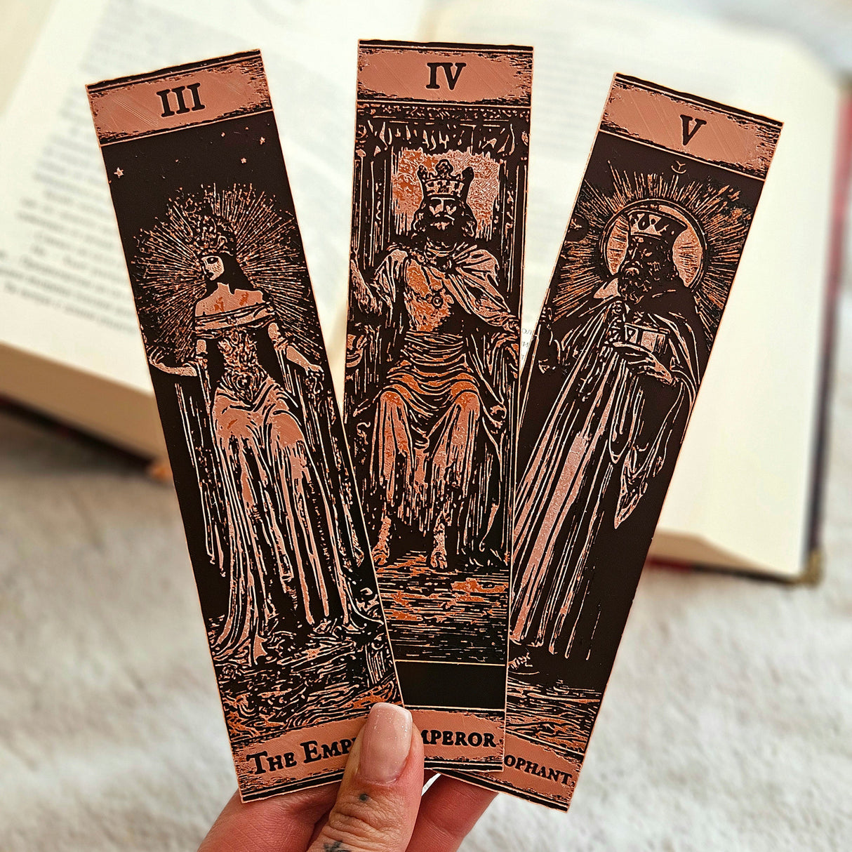 Filamora Studios Gothic Tarot Bookmarks Set