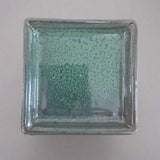 Yorkshire Bonsai Green Glazed Drip Tray Square Bonsai Pot - 9cm