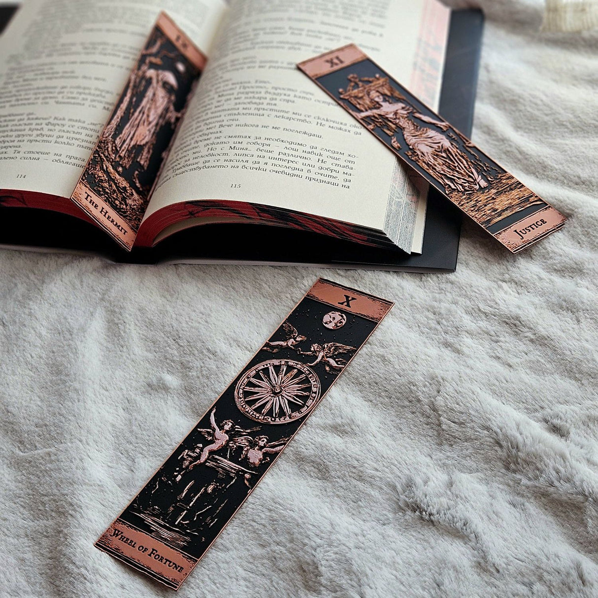 Filamora Studios Gothic Tarot Bookmarks Set