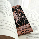 Filamora Studios Gothic Tarot Bookmark Set  | The Hanged Man, Death & Temperance