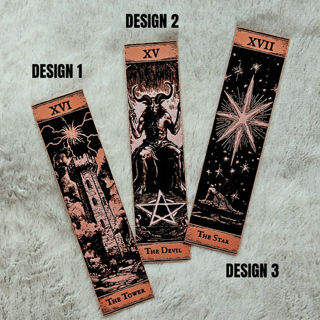 Filamora Studios Tarot Gothic Bookmarks - Set of 6