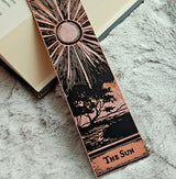 Filamora Studios Gothic Tarot Bookmarks Set - Moon & Sun Witchy Decor
