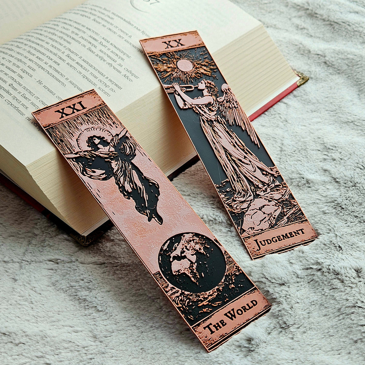 Filamora Studios Gothic Tarot Bookmarks Set