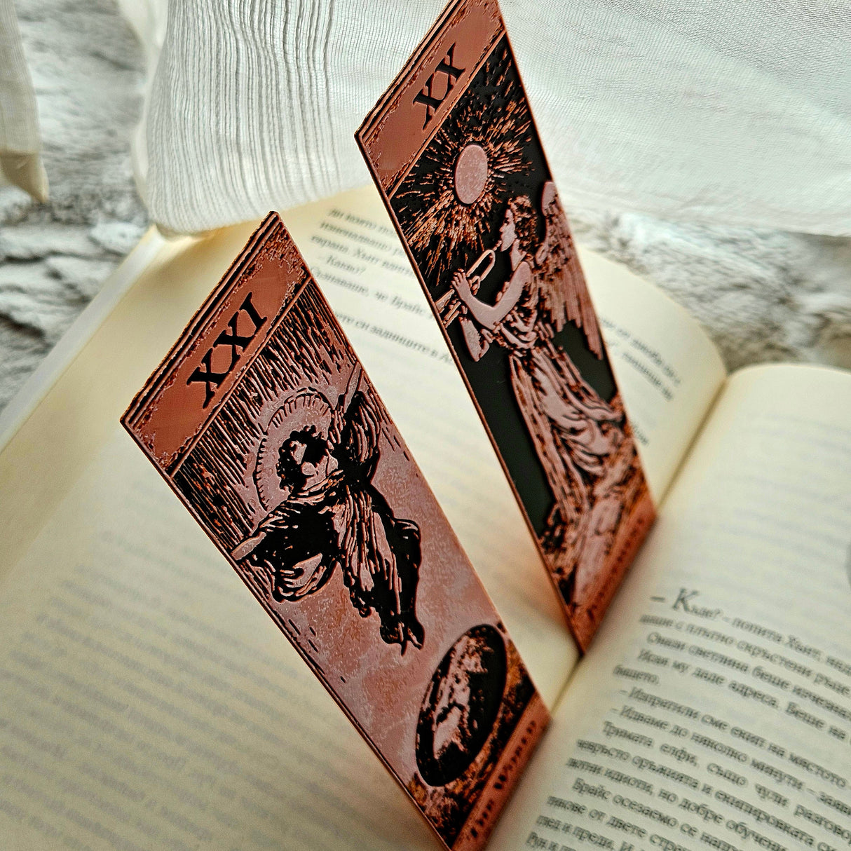 Filamora Studios Gothic Tarot Bookmarks Set