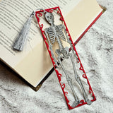 Filamora Studios Framed Skeleton Gothic Bookmark