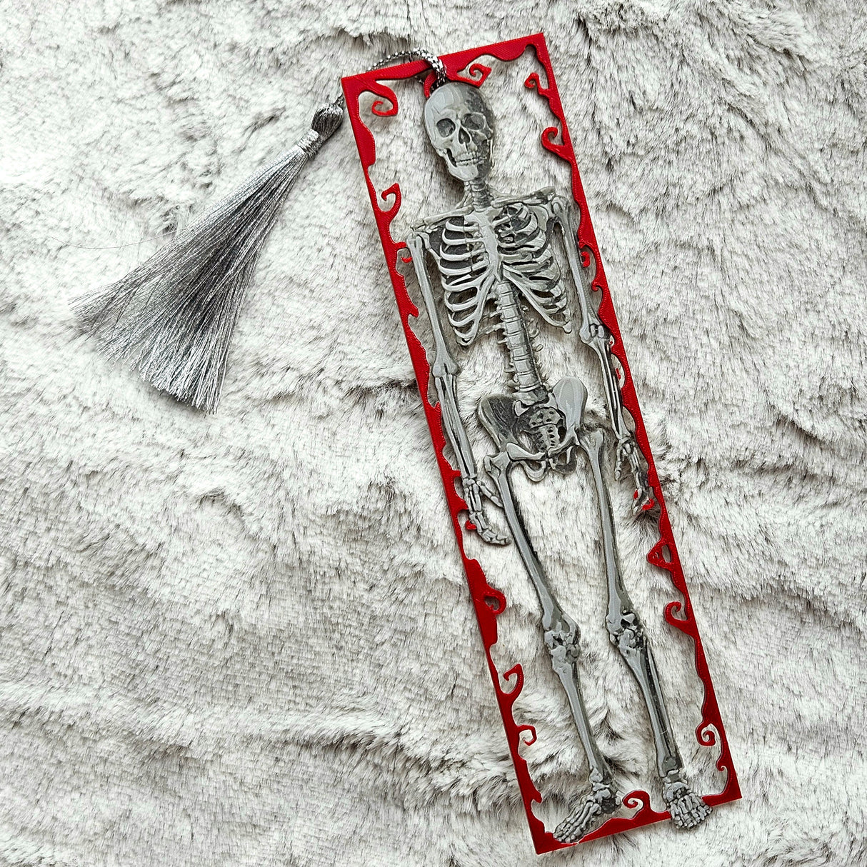 Filamora Studios Framed Skeleton Gothic Bookmark