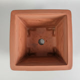 Yorkshire Bonsai Cascade Bonsai Pot Brown Unglazed Premium - 25cm