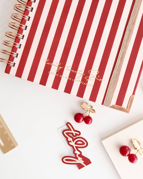 EllaIconic 2026 Weekly Life Planner CEO of My Own Life® Rouge Edition