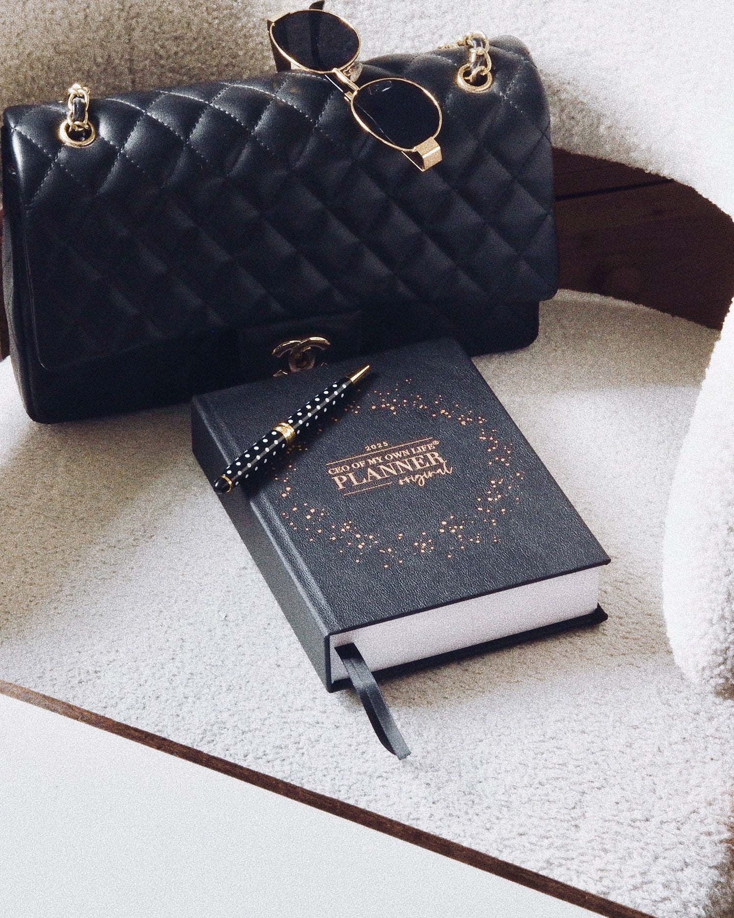 EllaIconic 2026 Daily Life Planner CEO of My Own Life® Black Edition
