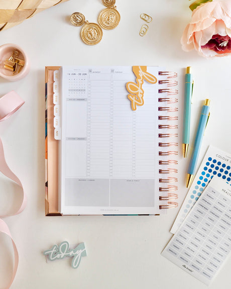EllaIconic 2026 Daily Life Planner CEO of My Own Life® Blooms Edition
