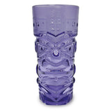 Jeray Bar Bespoke Coloured Tiki Highball Glasses, 450ml, Pack of 4