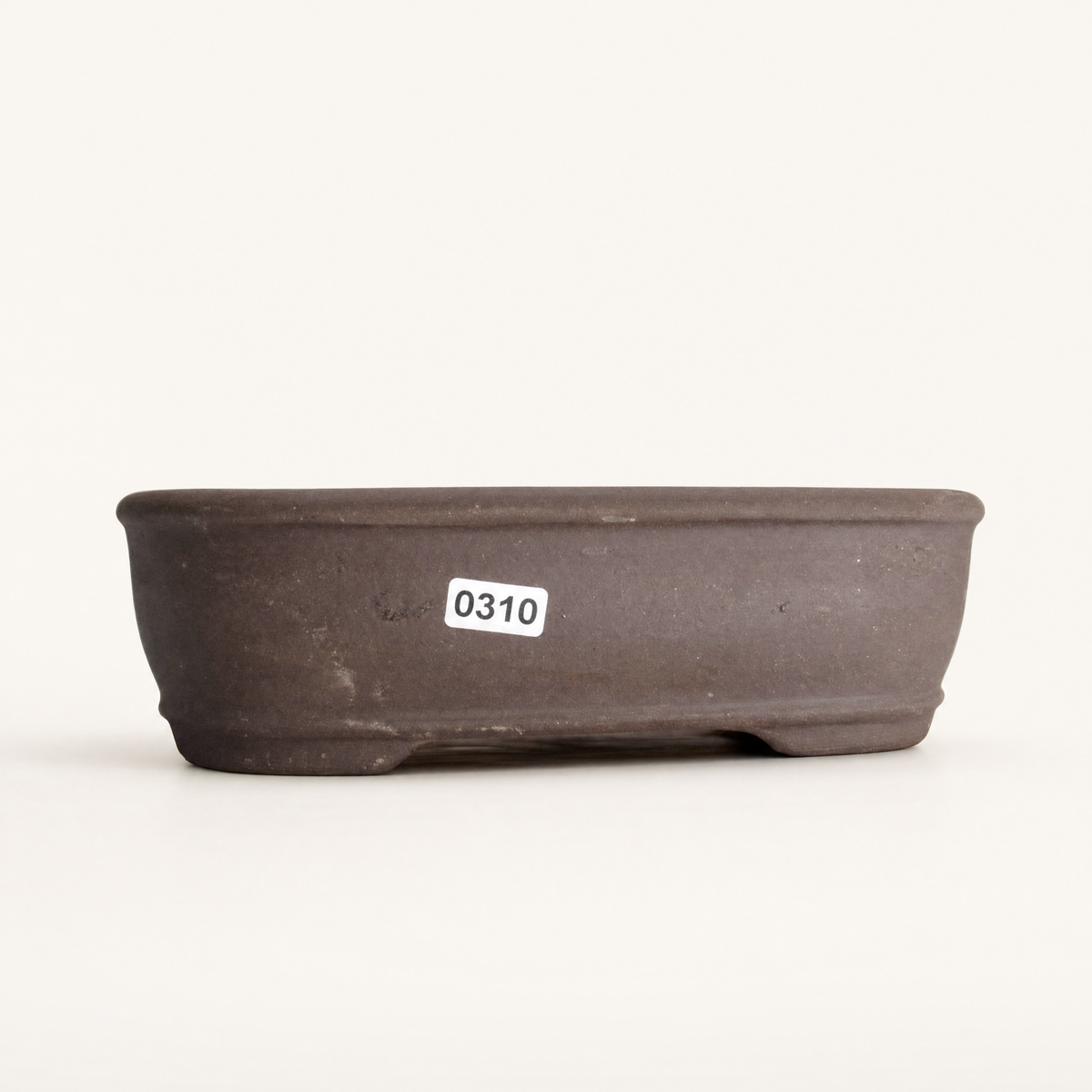 Yorkshire Bonsai Unglazed Rectangular Bonsai Pot Brown - 21cm