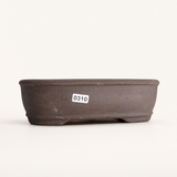Yorkshire Bonsai Unglazed Rectangular Bonsai Pot Brown - 21cm
