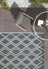 County Diamonds Indoor‑Outdoor Rug 11651A by The Rugs