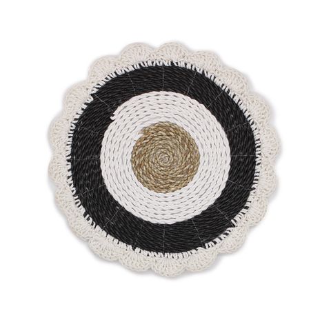 HatiNest Set of Six Natural Wall Art Abu-Abu Collection