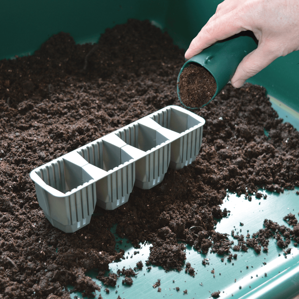 AllotMate Essentials 24 Cell Self-Watering Seed Success Kit Propagator
