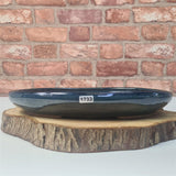 Yorkshire Bonsai Blue Glazed Oval Bonsai Pot - 25cm