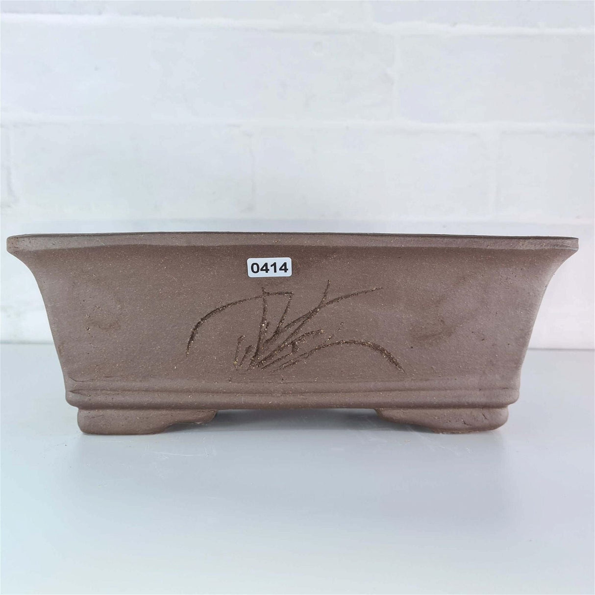 Yorkshire Bonsai Handmade Unglazed Bonsai Pot Rectangle - 27cm
