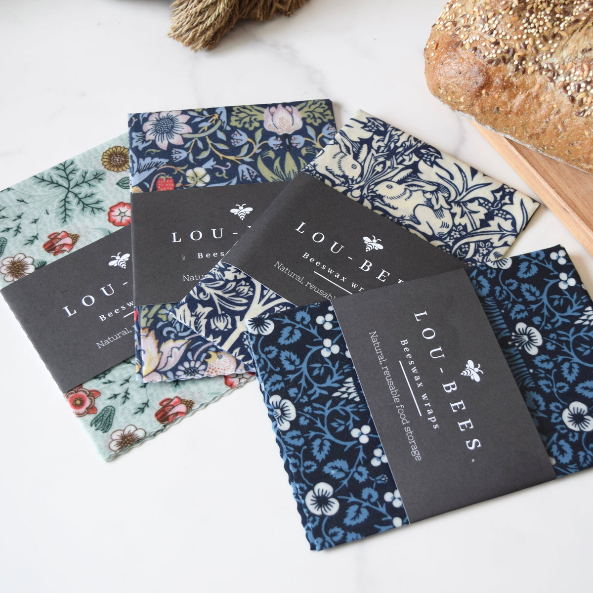 Lou-bees Brother Rabbit William Morris Wrap
