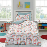 Blush & Bale Rainbow Duvet Set - 100% Polyester