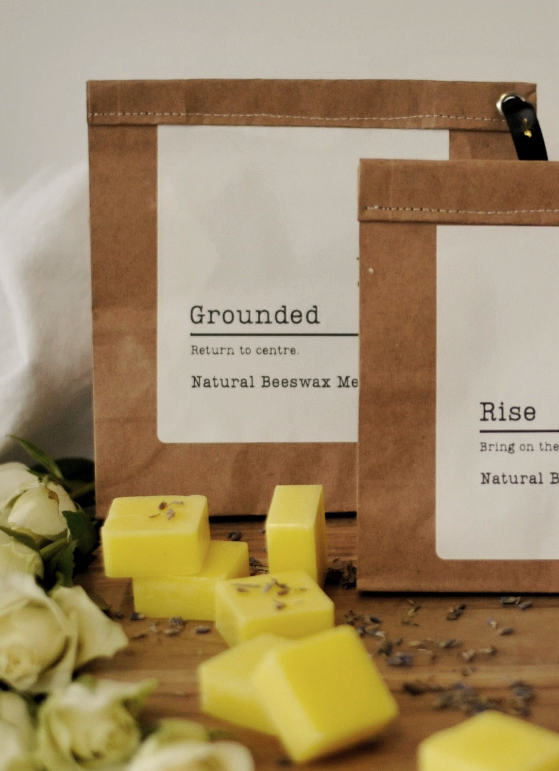 Lou-bees Stillness Natural Beeswax Melts - Lavender Blend