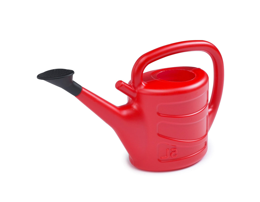 Whitefurze Red Watering Can, 5L