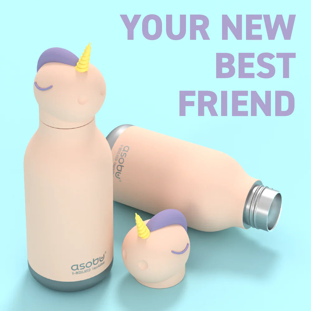 Asobu Unicorn Bestie Bottle, 460ml