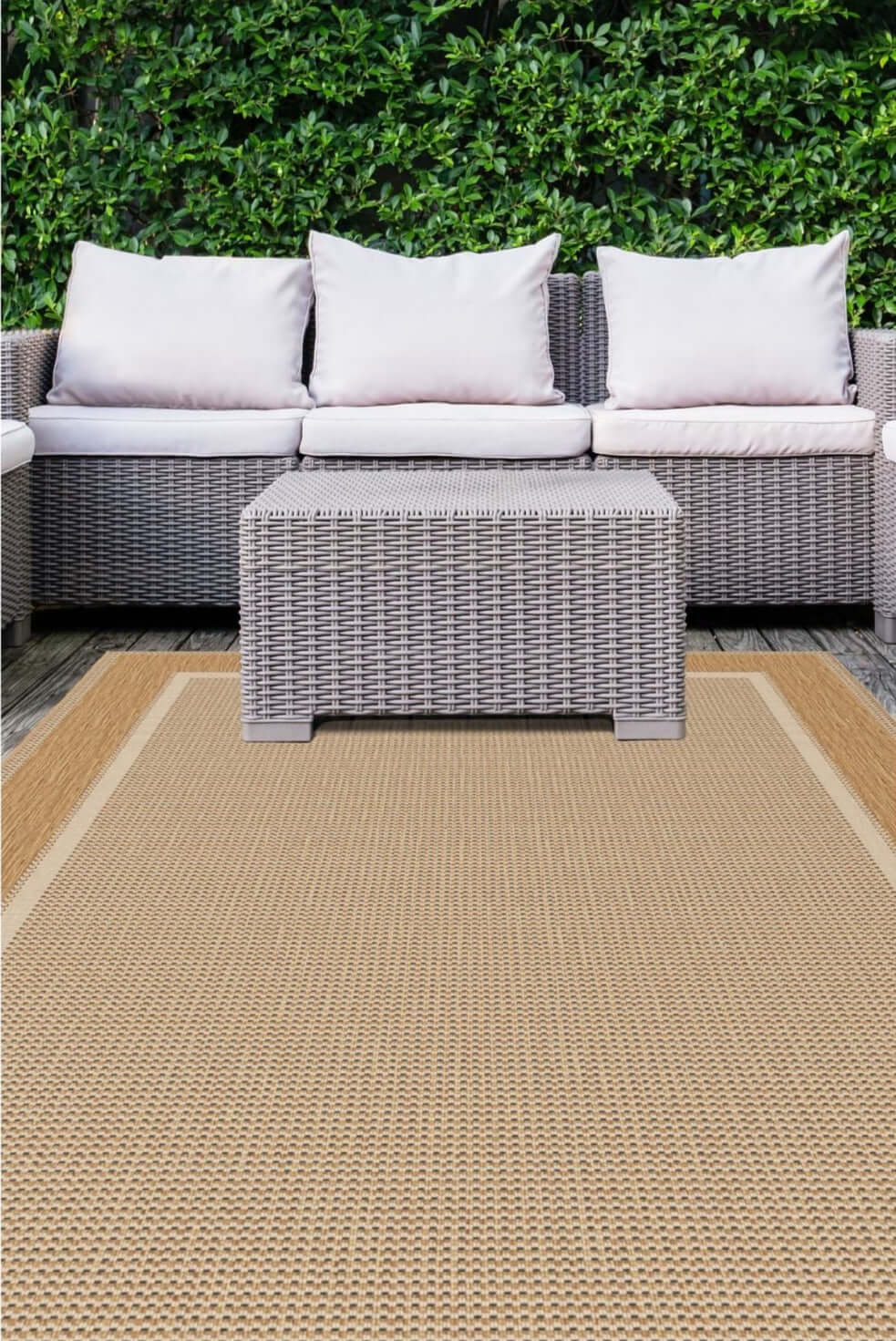 The Rugs’ Denver Bordered Indoor/Outdoor Rug | 1589