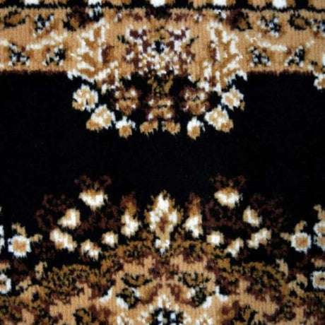 The Rugs Maestro Traditional Black Rug 4470 B11