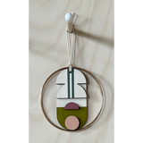 Eclectic Mini Mid‑Century Wall Art | Wooden Wall Decoration