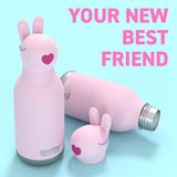 Asobu Bunny Bestie Bottle, 460ml