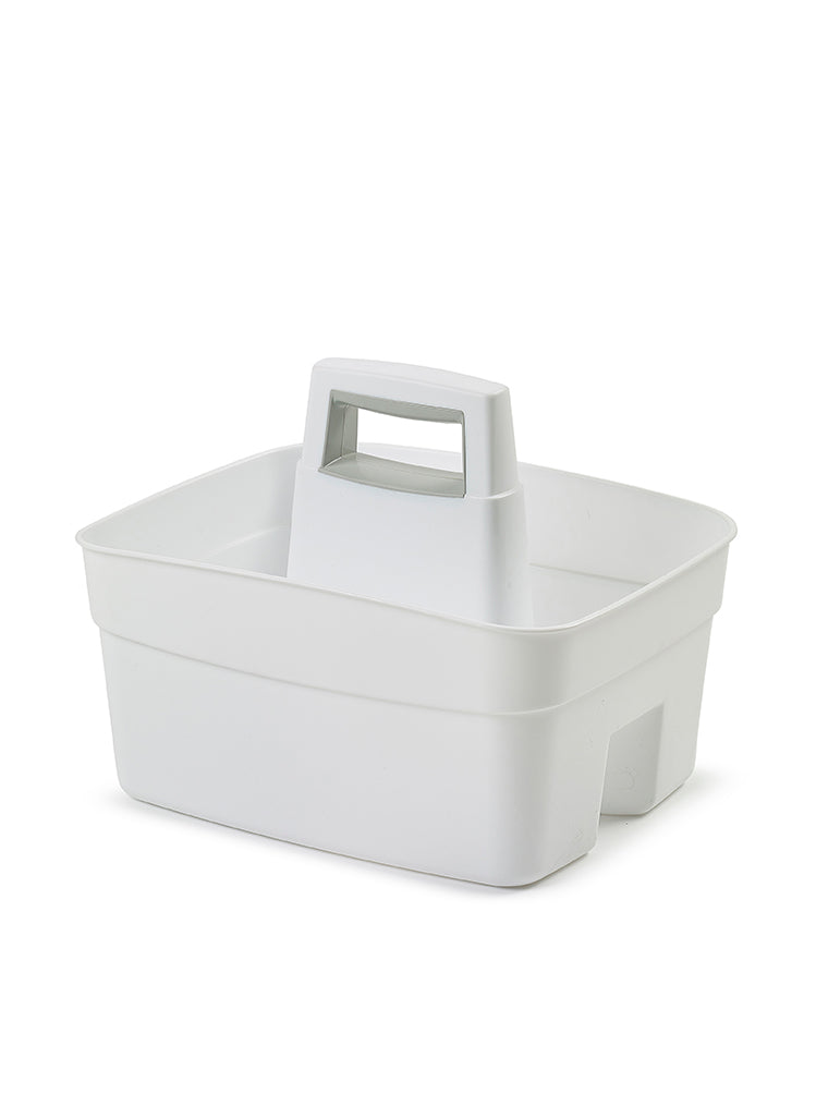 Whitefurze Kitchen Caddy Green with Cream Insert