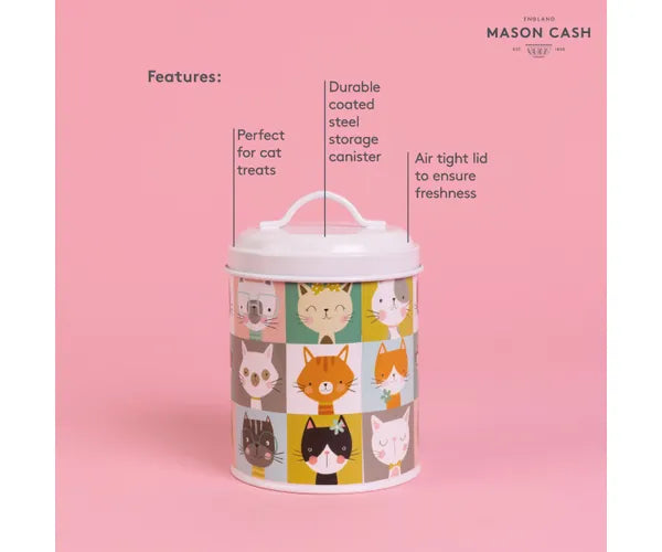 Mason Cash Pawtrait Cat Storage, D11 X H13cm