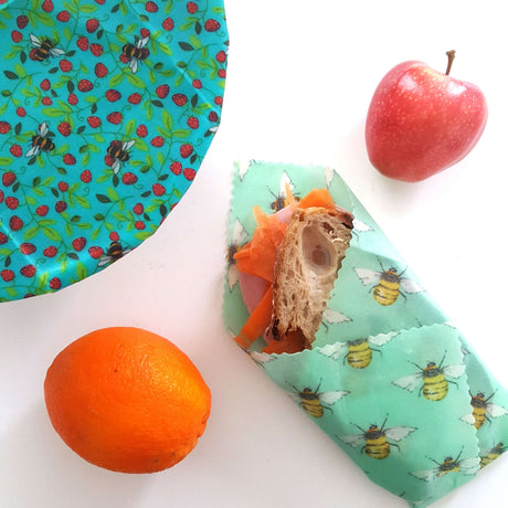 Honey Bee Good Beetastic Beeswax Wraps Set of 2 | Beetastic