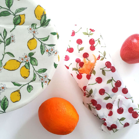 Honey Bee Good Italian Kitchen Beeswax Wraps Set of 2 | Italian Kitchen