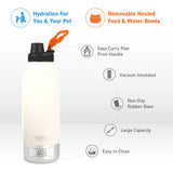 Asobu Buddy Bottle, 1005ml, White