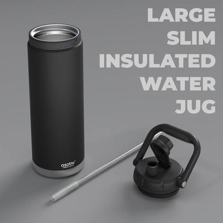 Asobu Canyon Jug, 1.43L, Black