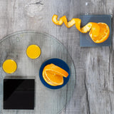 Rinkit Round Glass Coasters – Pack of Six