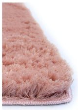 Soft Washable Pink Shaggy Rug SA-07 by The Rugs