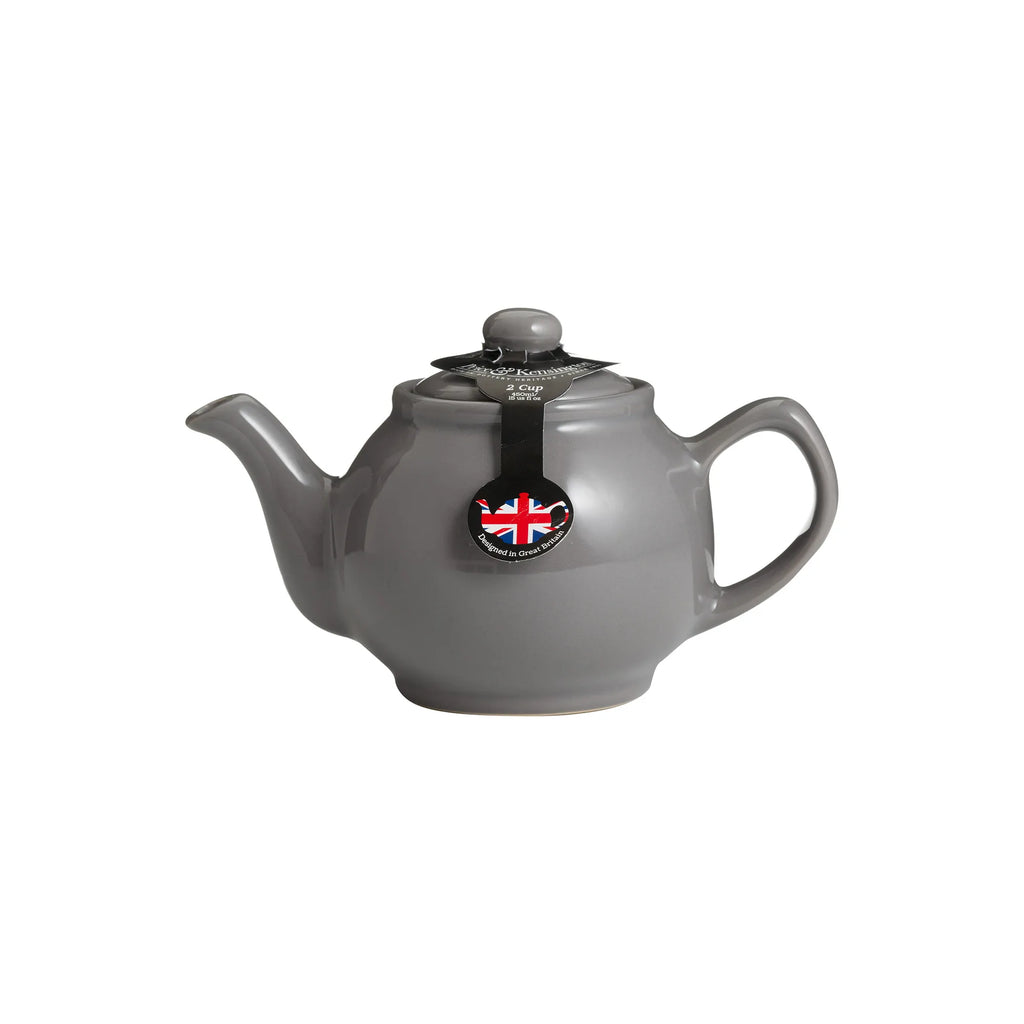 Price & Kensington Stoneware Charcoal Teapot, 2 Cup, 450ml