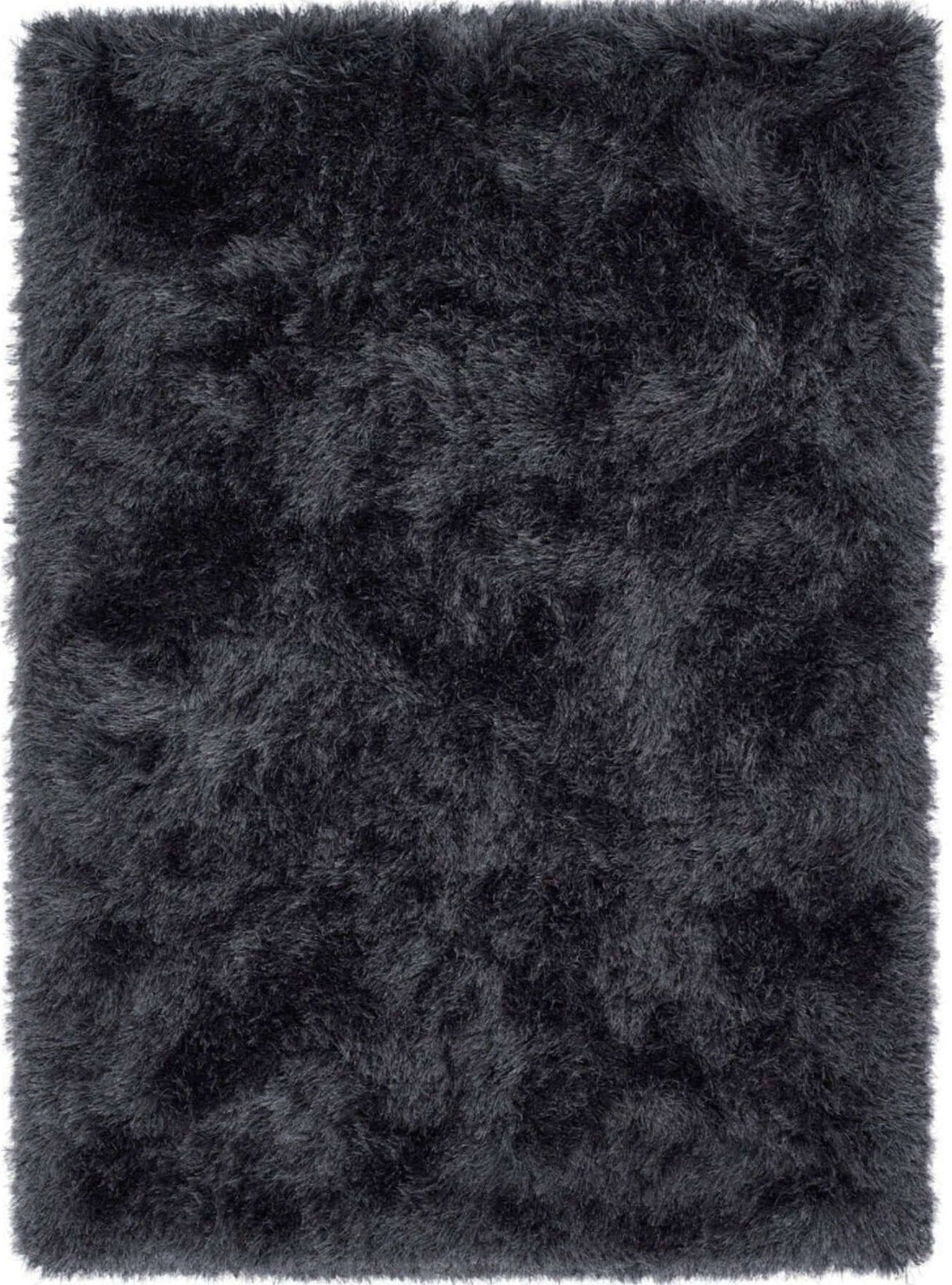 The Rugs Extravagance Dark Grey Shaggy Rug