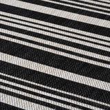 Ecology Outdoor Rug Black 300BL by The Rugs