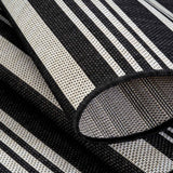 Ecology Outdoor Rug Black 300BL by The Rugs