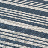 Ecology Outdoor Rug Blue 300BL by The Rugs