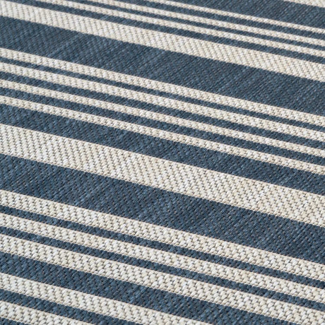 Ecology Outdoor Rug Blue 300BL by The Rugs