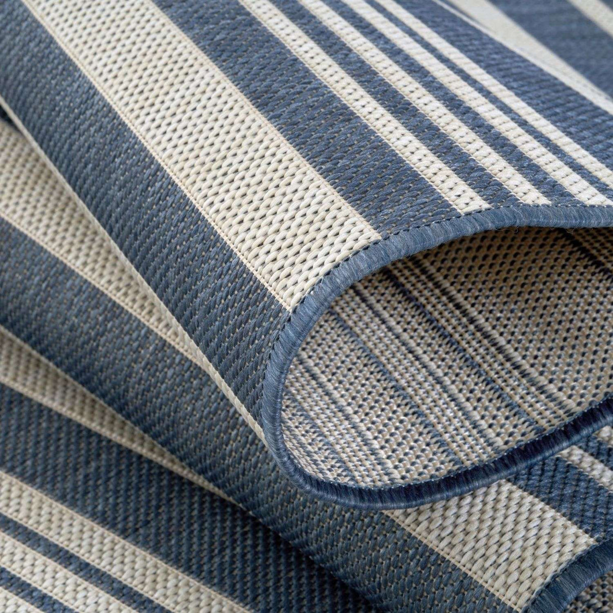 Ecology Outdoor Rug Blue 300BL by The Rugs