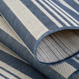 Ecology Outdoor Rug Blue 300BL by The Rugs